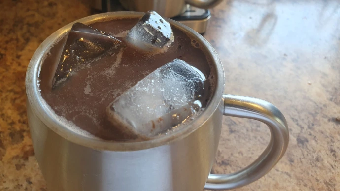 Rich Dark Chocolate Iced Drink 